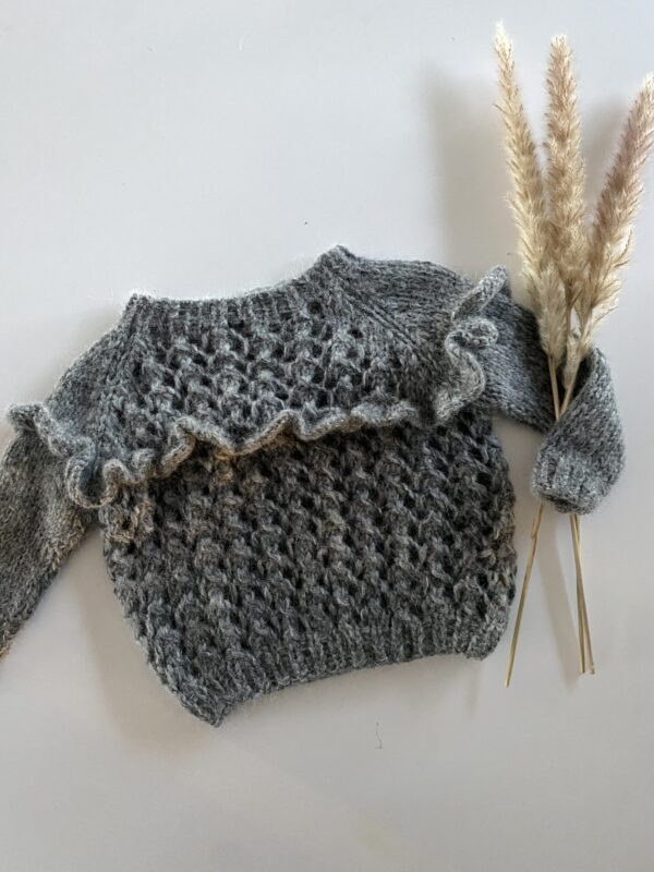 Hindbær Sweater Junior - Image 3