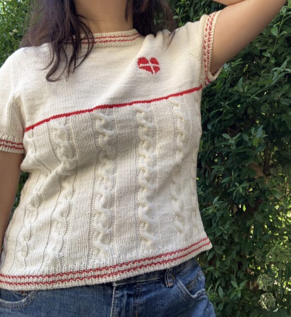 Knitted Sports Tee - Image 5