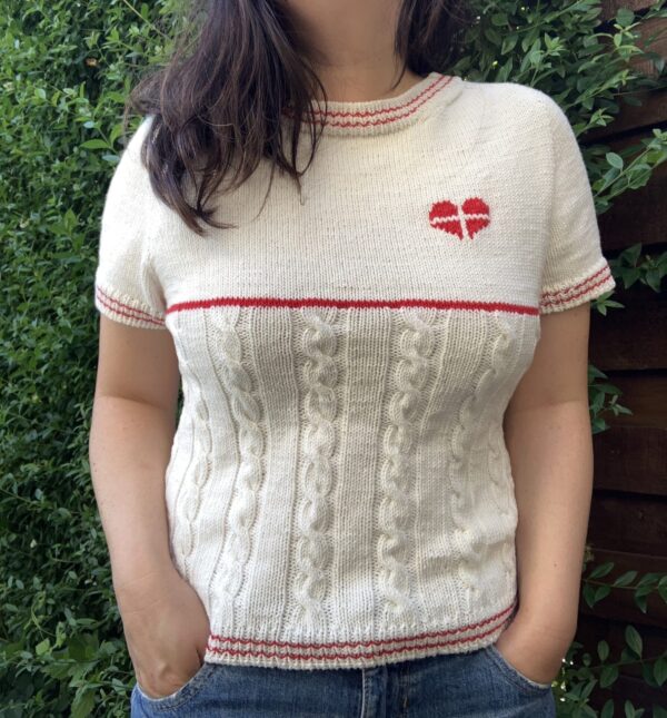 Knitted Sports Tee - Image 6