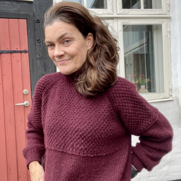 Winewood Sweater af Knit & relax