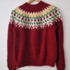 Jólapeysa knitted sweater by Knitter from Iceland.